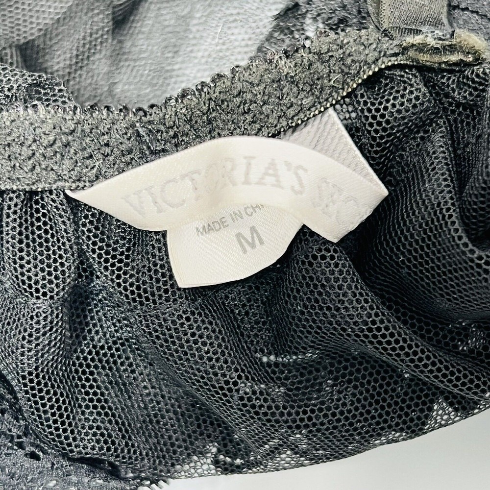 Victoria's Secret Sexy Ruffled Lace Lingerie Dress Mesh - Picture 9 of 11